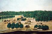 1854 р. Панорама села