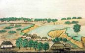 1854 р. Панорама села