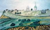 1854 р. Панорама села