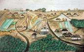1854 р. Панорама села