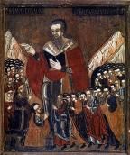 Св.Василь Великий охрещує Руську землю