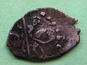 Копійка Івана Грозного. Аверс.