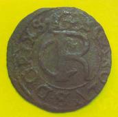 Солід Карла XI. Аверс.