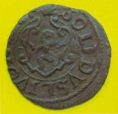 Солід Карла XI. Реверс - герб Лівонії