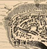 Південна частина міста з Руською брамою