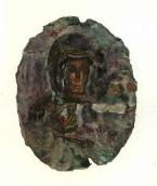 Поховальна ікона, знайдена при розкопках