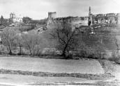 1988 р. Панорама села з костелом і…