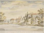 [1862 – 1876 рр.] Панорама з костелом…