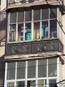 Сецесійна огорожа балкону 3-го поверху