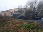 2021 р. Млин на тлі протоки ріки Бог