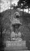 Скульптура лева