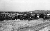 1977 р. Панорама села із замком.…