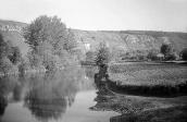 1978 р. Вид ріки Збруч біля замку