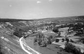 1978 р. Панорама Збруча вище замку