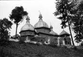 1990 р. Церква і дзвіниця. Вигляд з…