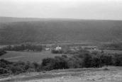 1992 р. Панорама села з церквою