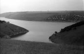 1995 р. Вид водосховища з мису…