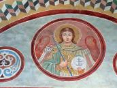 Ангел 6 у медальйоні (на стіні)