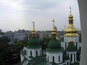 2006 р. Куполи Софійського собору на…