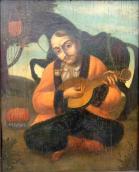 Козак Мамай під деревом