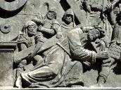 Христос (1) та ліва група вояків (3 – 5)