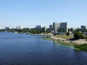 2008 р. Десенка і Русанівка. Вид з…