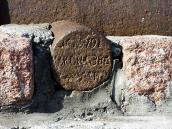 Напис на осі