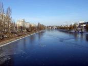 2011 р. Вид на Русанівський канал із…