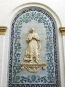 Керамічне панно “Свинарка з пацям”