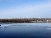 2012 р. Панорама правого берега Дніпра…