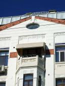 Верхня частина головного фасаду