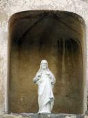 2012 р. Скульптура Ісуса Христа в ніші