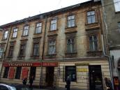 Фрагмент фасаду по вул. І. Франка