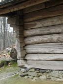 Фрагмент західної стіни бабинця