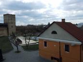 Стирова башта і фрагмент будинку…