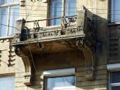 Сецесійний балкон 3-го поверху