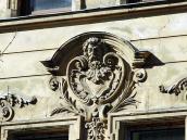 Картуш з маскароном