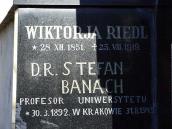 Напис про поховання С. Банаха