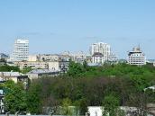 Панорама вул. Мазепи та парку