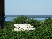 Південний ріг палацу та фрагмент руїн