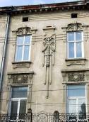 Фрагмент фасаду із сецесійними…