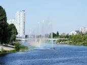 2020 р. Фонтани на Русанівському каналі