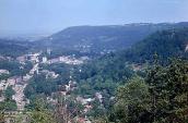 1977 р. Вид з вершини Замкової гори на…
