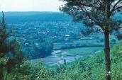 1978 р. Вид на Збруч і село з високого…